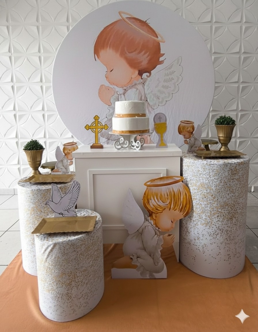 Batizado Ouro - GabiSantosDecor