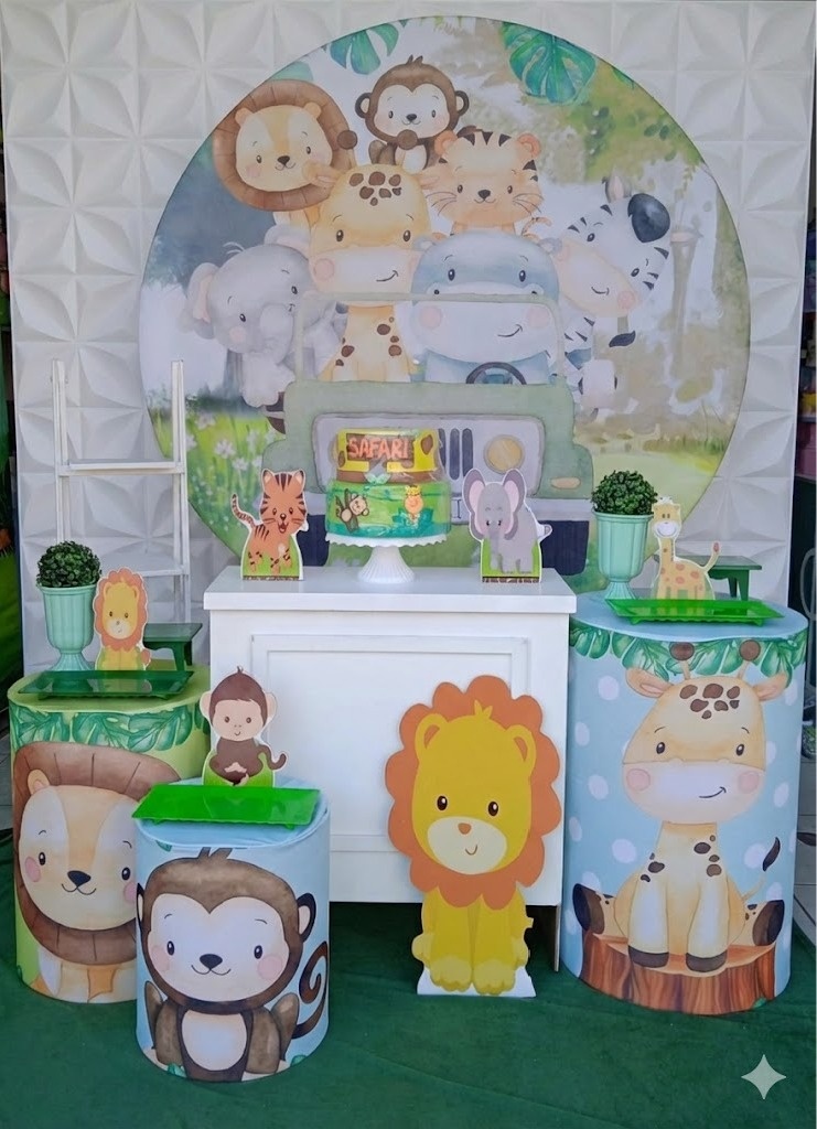 Safári 3 Ouro  - GabiSantosDecor