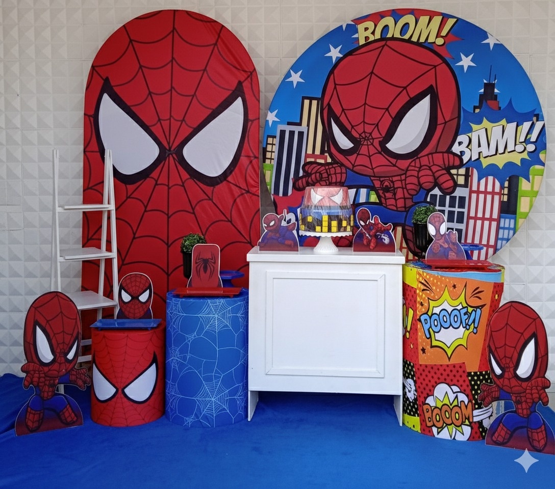 Homem Aranha Cut Luxo  - GabiSantosDecor