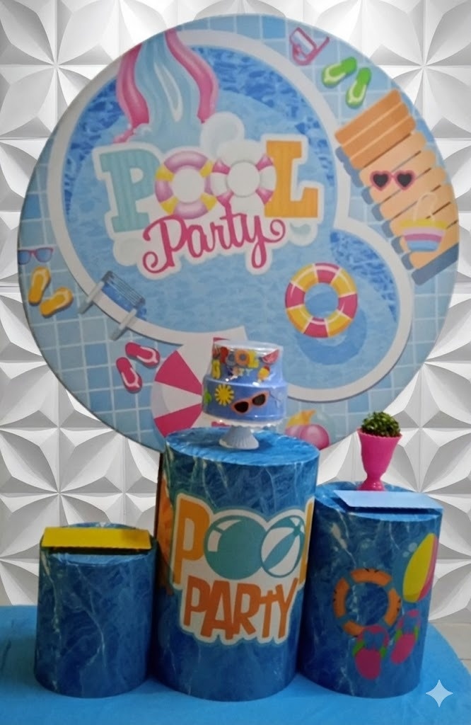 Pool Party Bronze  - GabiSantosDecor