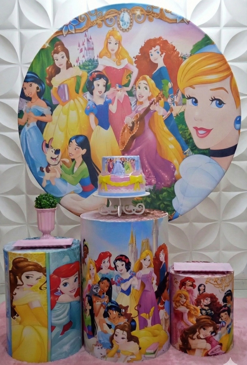Princesas Bronze  - GabiSantosDecor