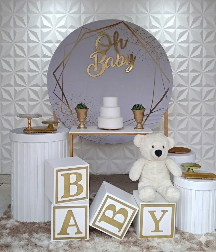Oh Baby Mesa Ferro  - GabiSantosDecor