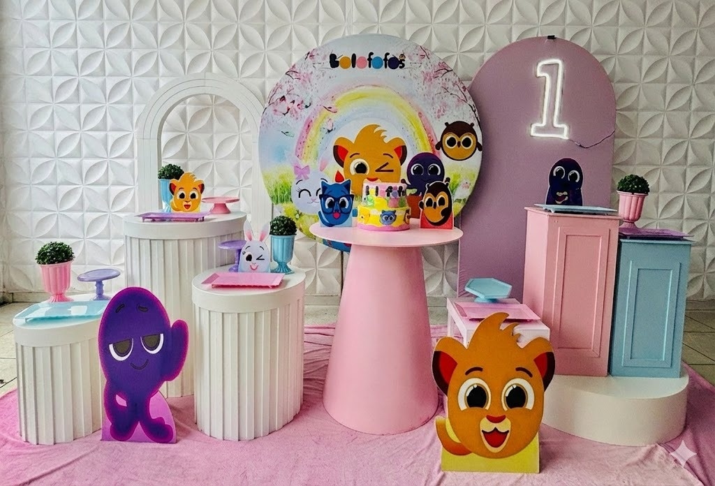 Composição Bolofofo Rosa 1 - GabiSantosDecor