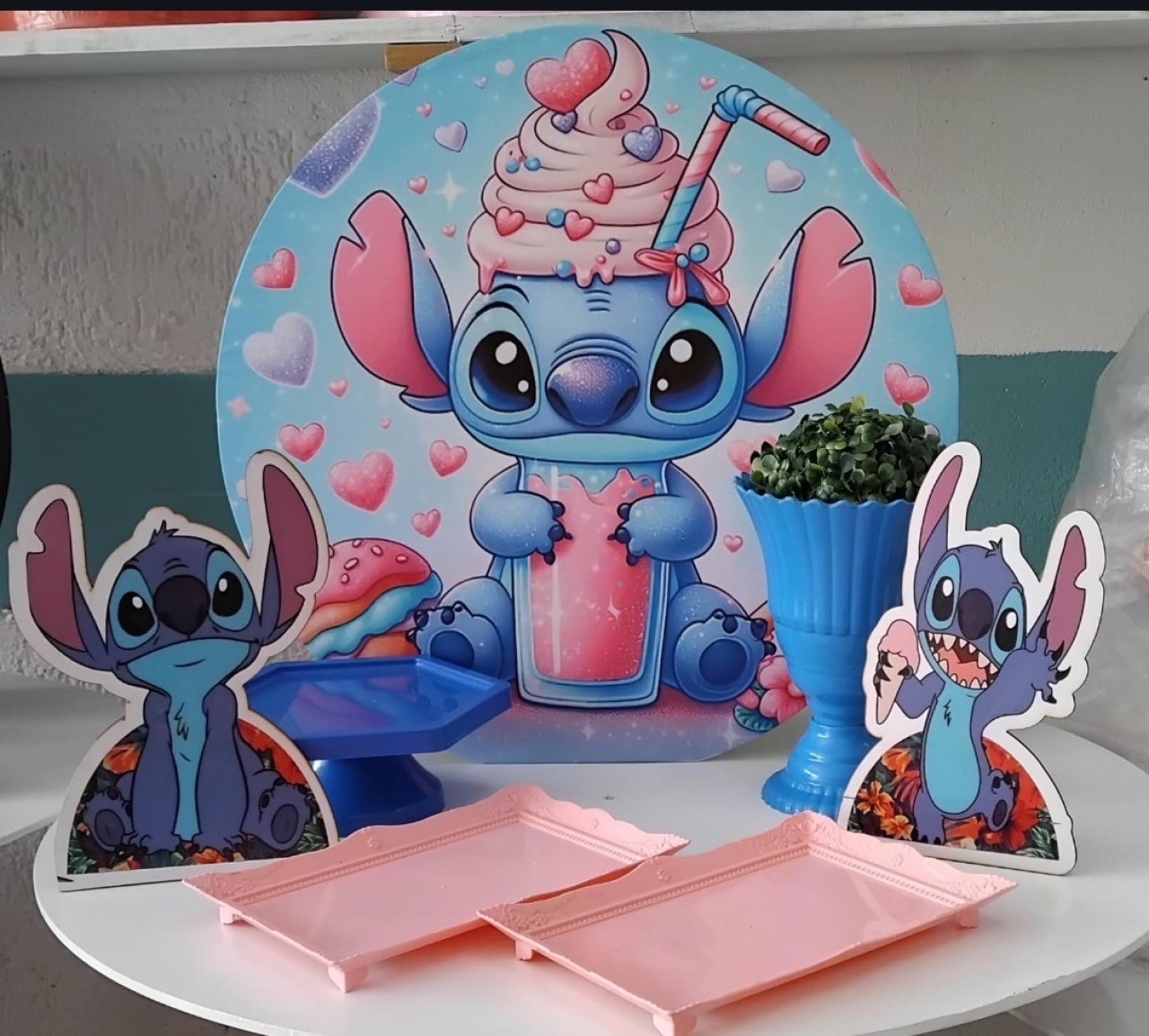 Stitch Mesa Doce  - GabiSantosDecor