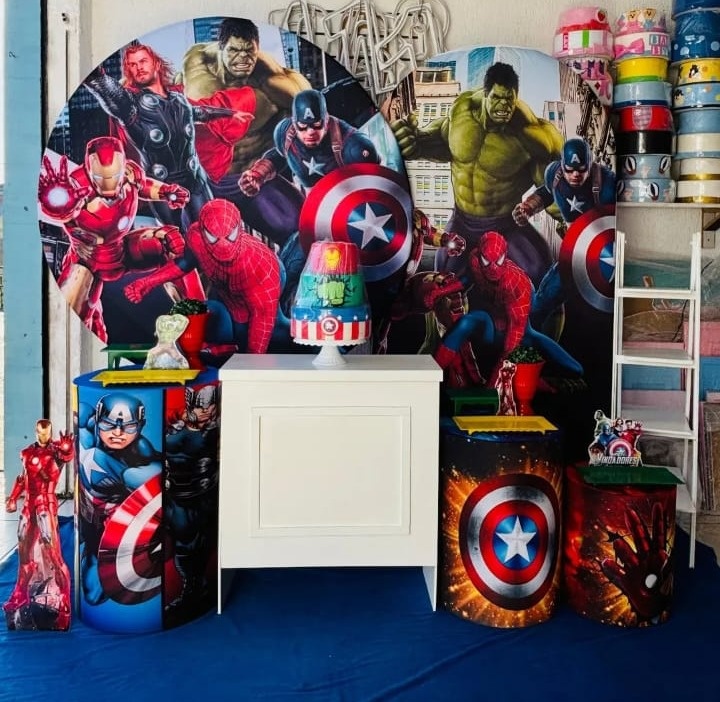 Vingadores Luxo - GabiSantosDecor