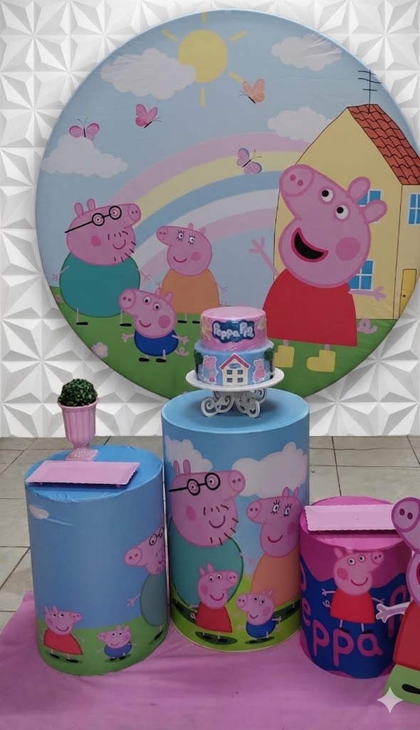 Peppa Pig Bronze - GabiSantosDecor