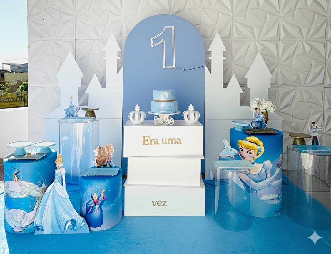 Composição Cinderela 2 - GabiSantosDecor