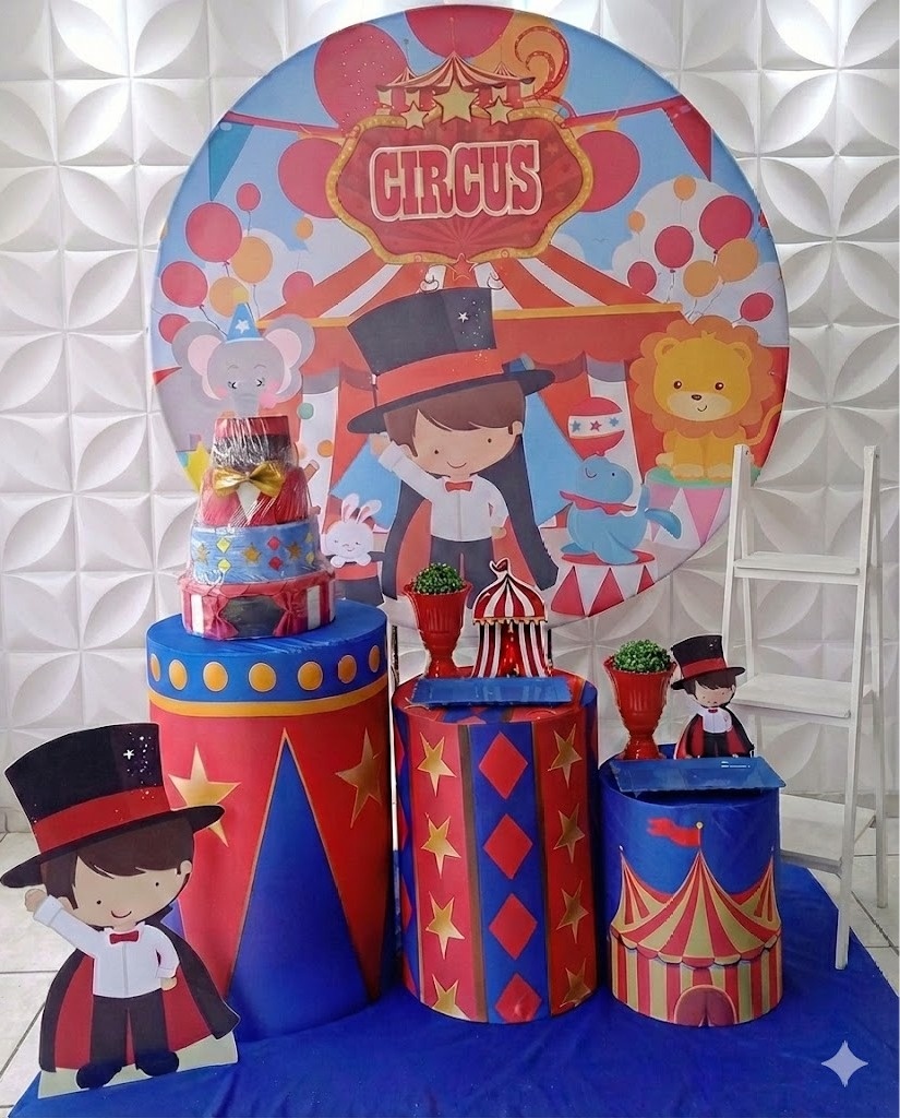 Circo Prata - GabiSantosDecor