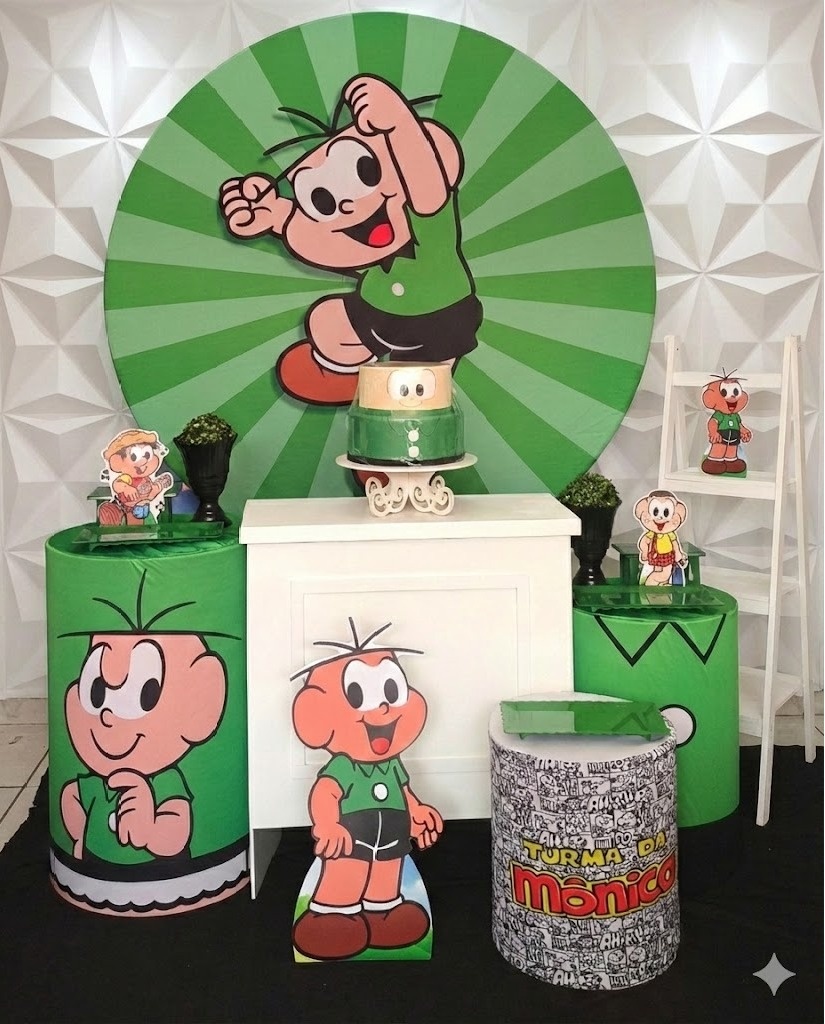 Cebolinha Ouro - GabiSantosDecor