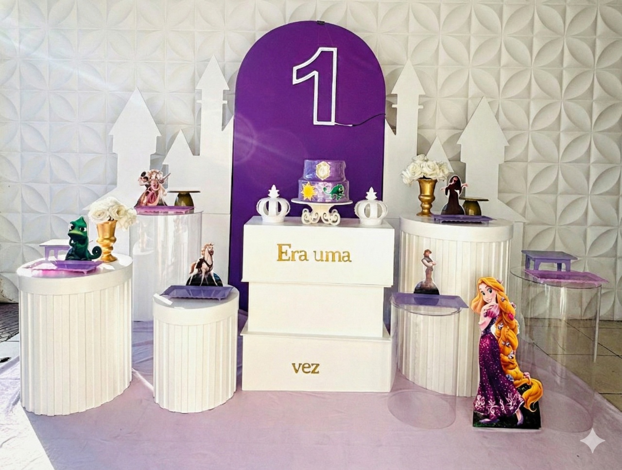 Composição Rapunzel - GabiSantosDecor