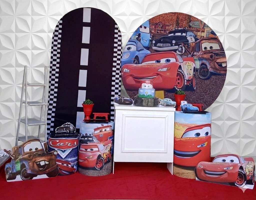 Relâmpago Mc Queen Luxo - GabiSantosDecor