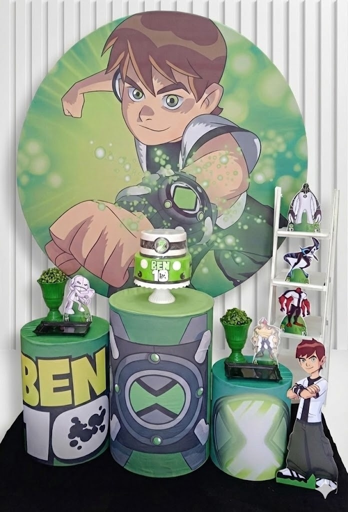 Ben 10 Prata  - GabiSantosDecor