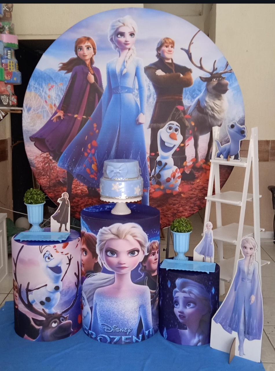 Frozen 2 Prata - GabiSantosDecor