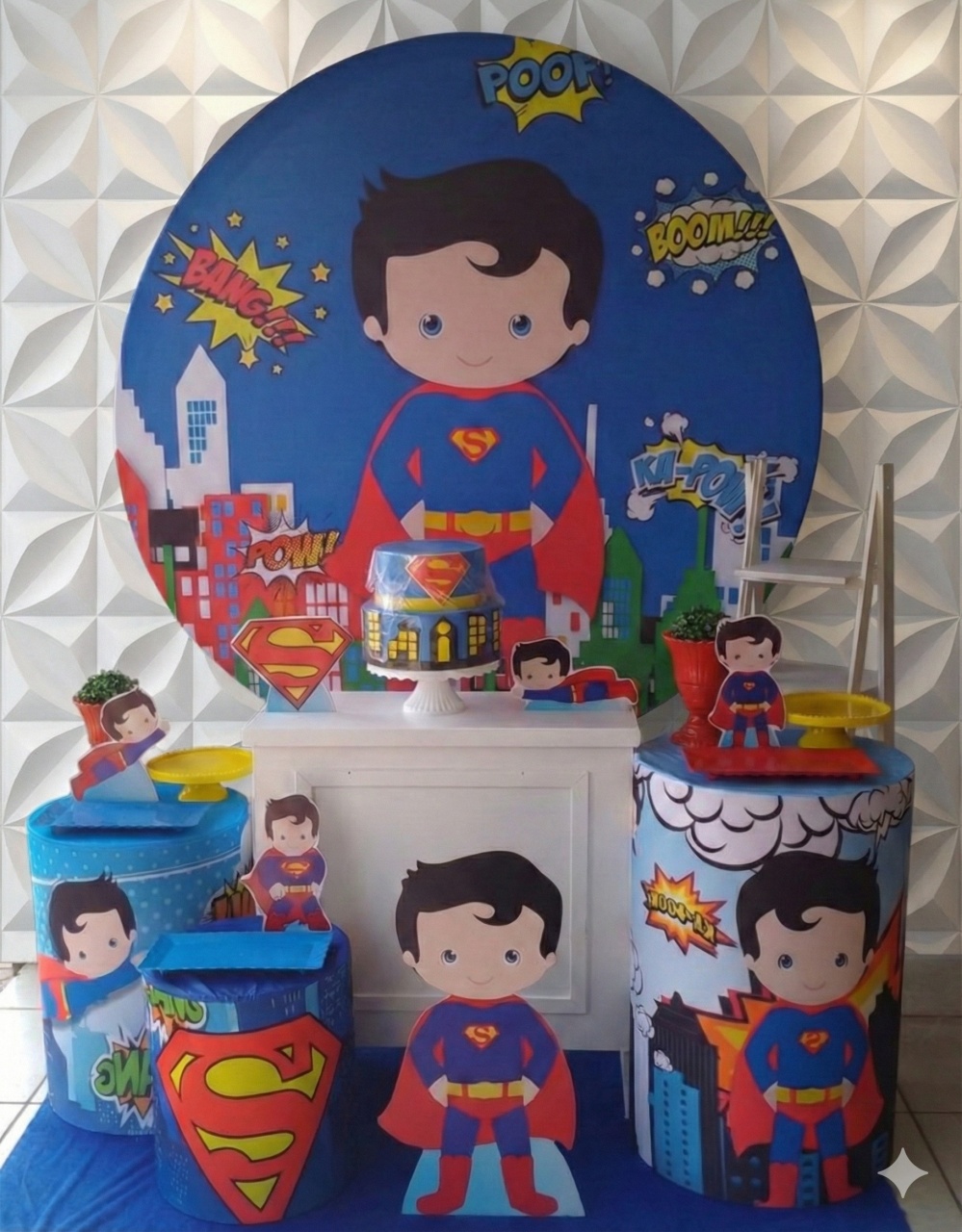 Superman Cut Ouro - GabiSantosDecor