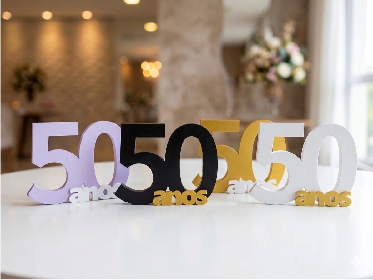 Idade de Mesa 50 Anos Lilás E Branco - GabiSantosDecorhttps://loquefacil.com/c/gabisantosdecor