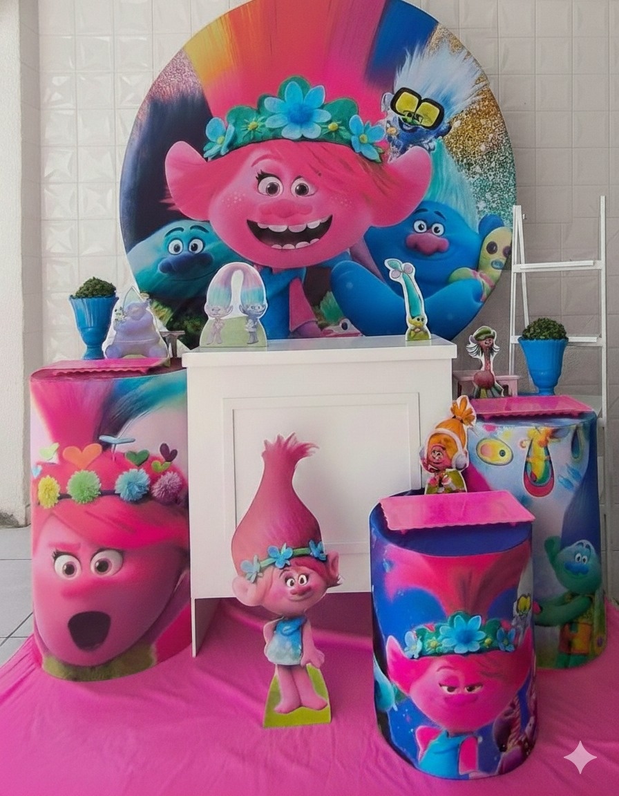 Trolls Ouro  - GabiSantosDecor