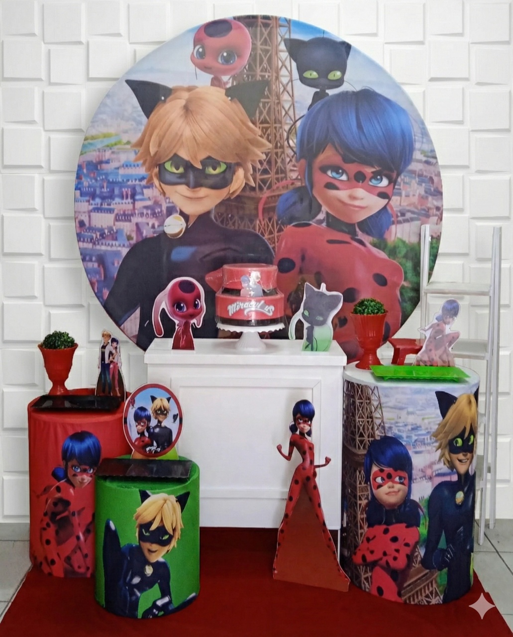 Lady Bug Ouro  - GabiSantosDecor