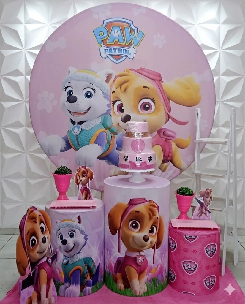 Sky Patrulha Canina Prata  - GabiSantosDecor