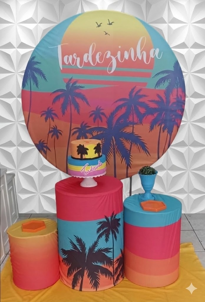 Tardezinha Azul Bronze  - GabiSantosDecor