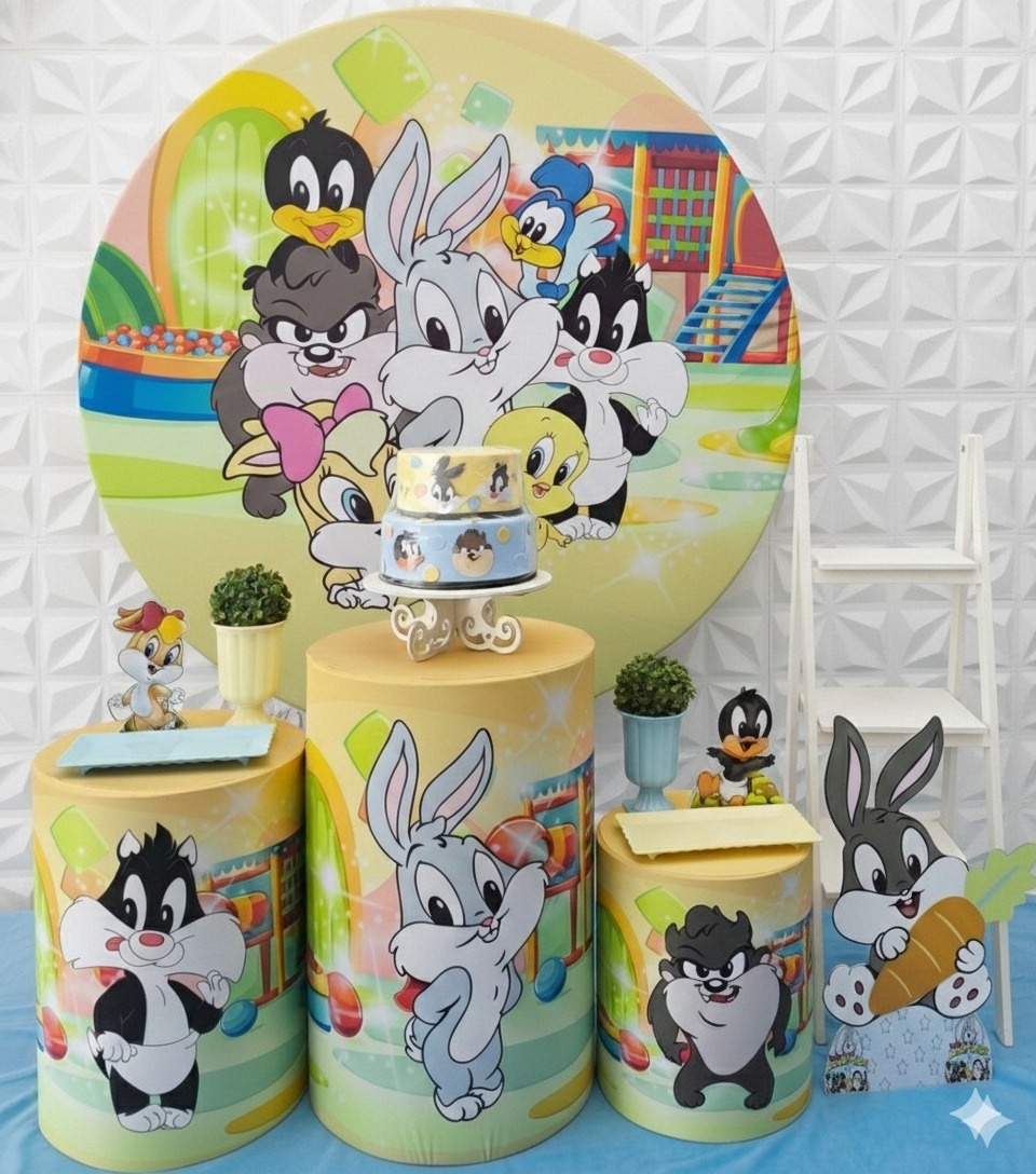 Looney Tunes Prata  - GabiSantosDecor