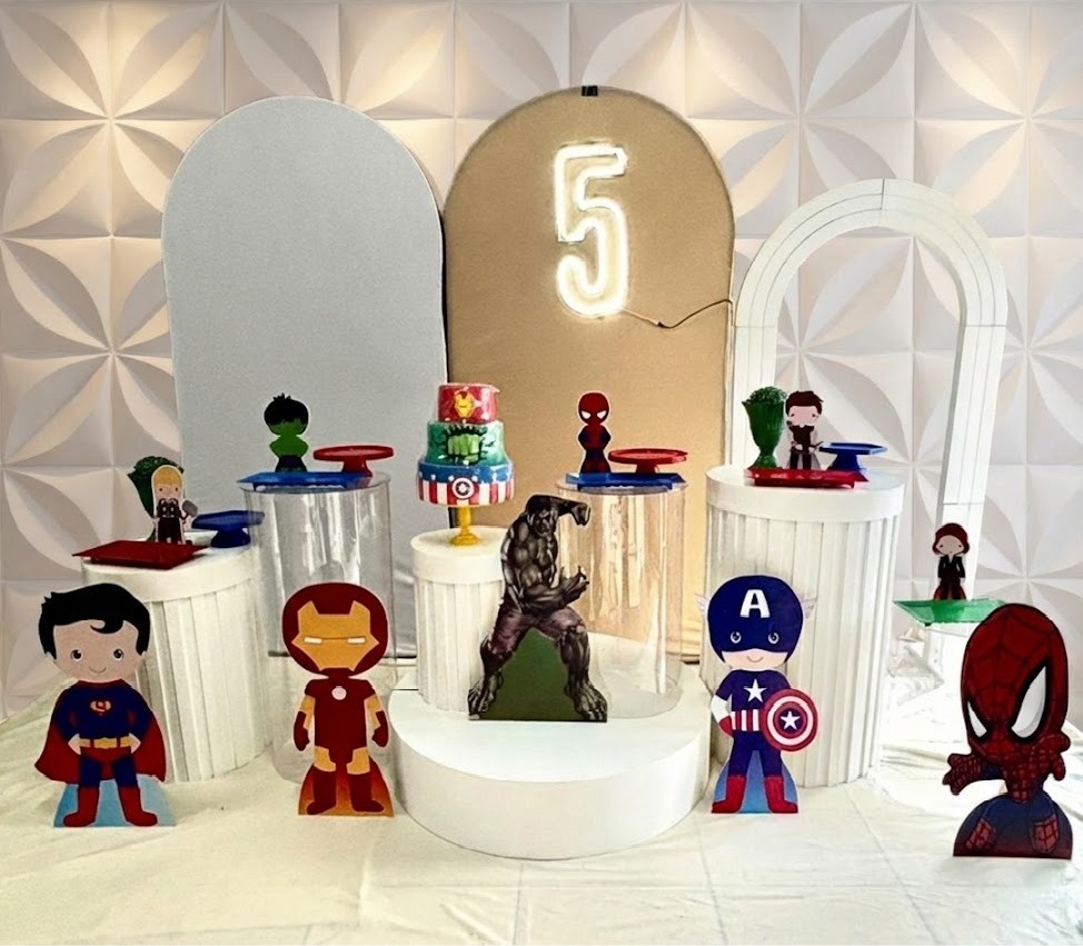 Composição Vingadores Baby - GabiSantosDecor