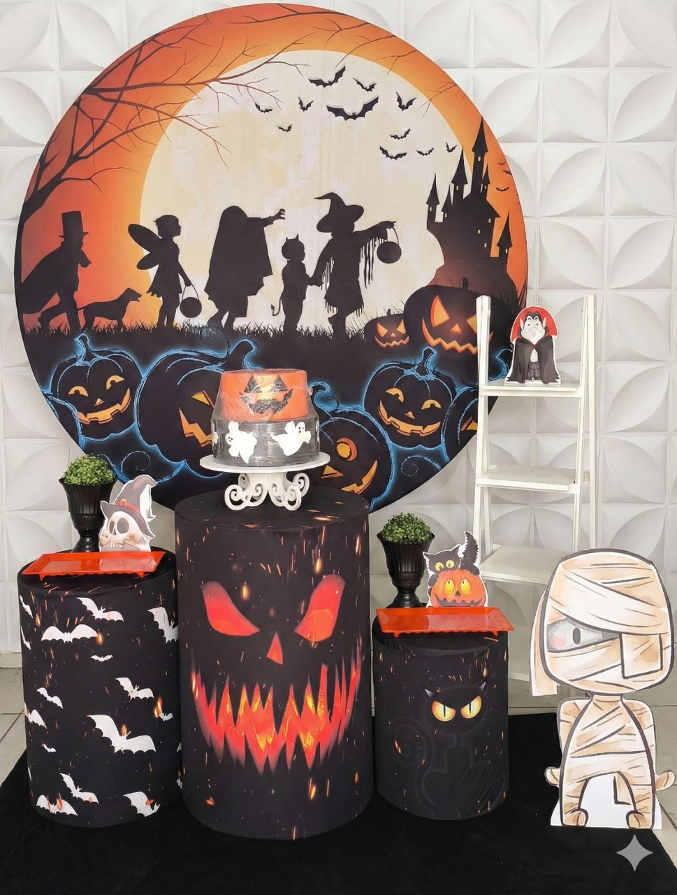 Halloween Prata  - GabiSantosDecor