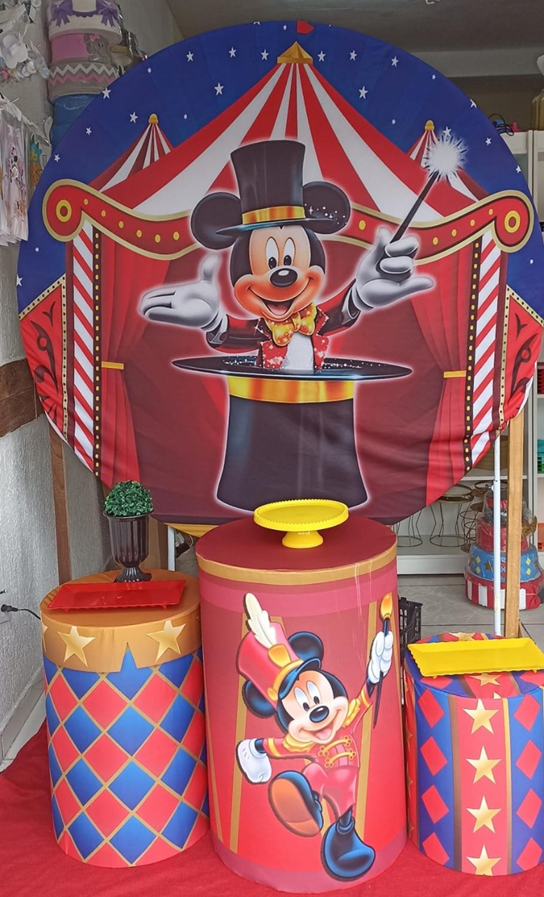Mickey Circo Bronze  - GabiSantosDecor