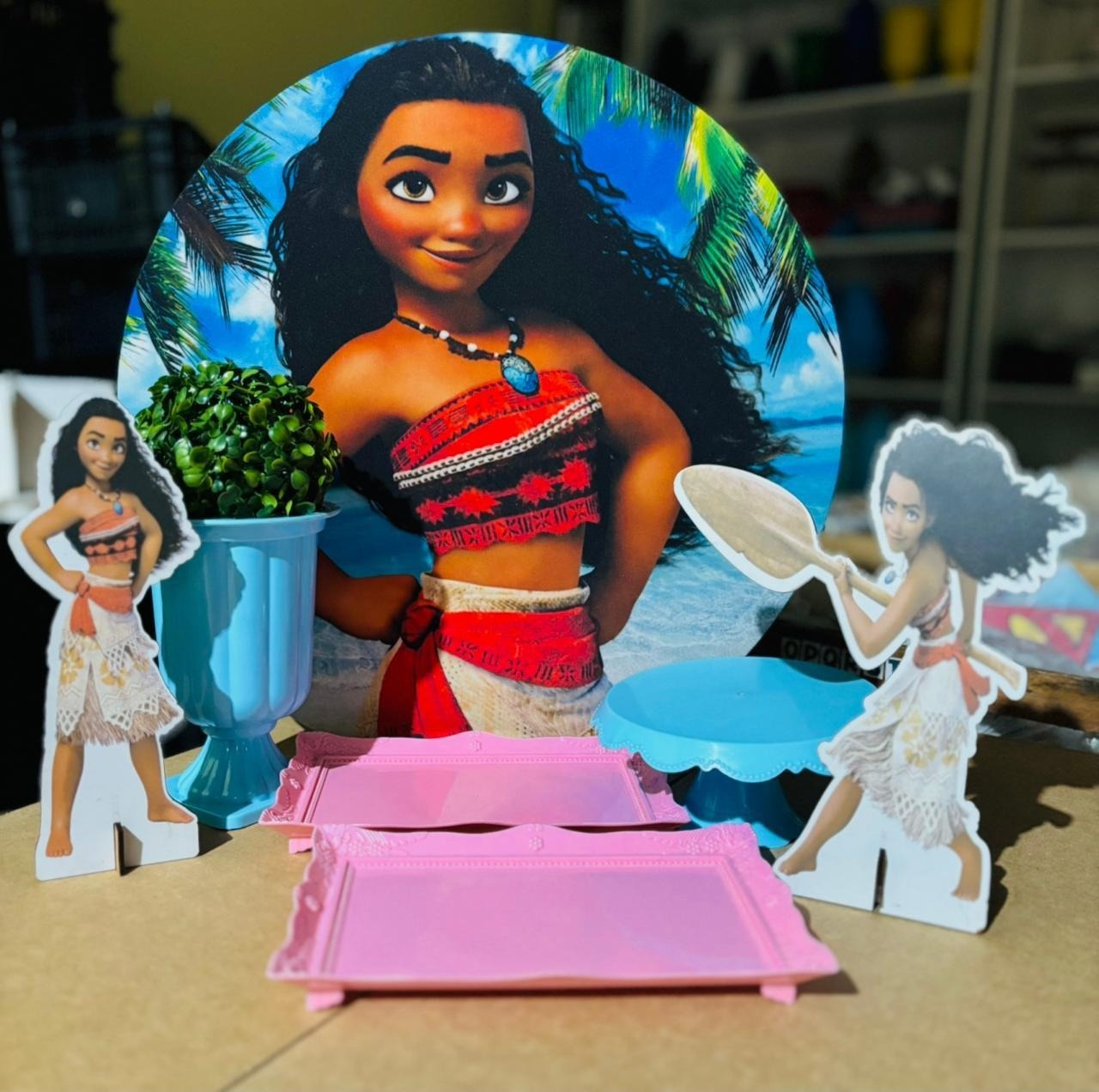 Kit Mesa Moana Grande - GabiSantosDecor