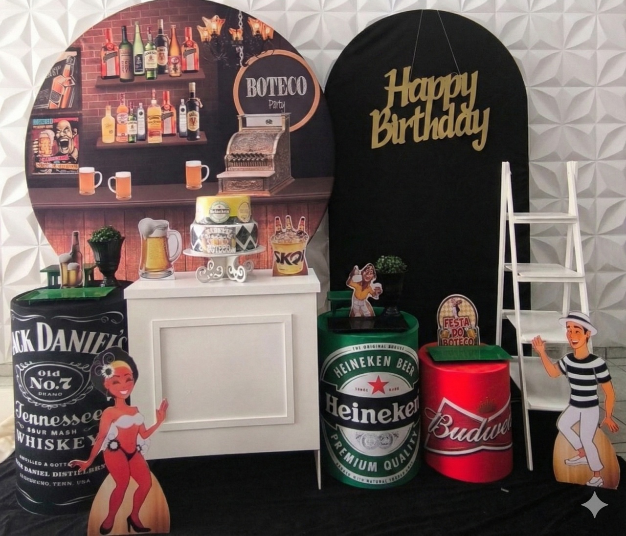Boteco 1 Luxo - GabiSantosDecor