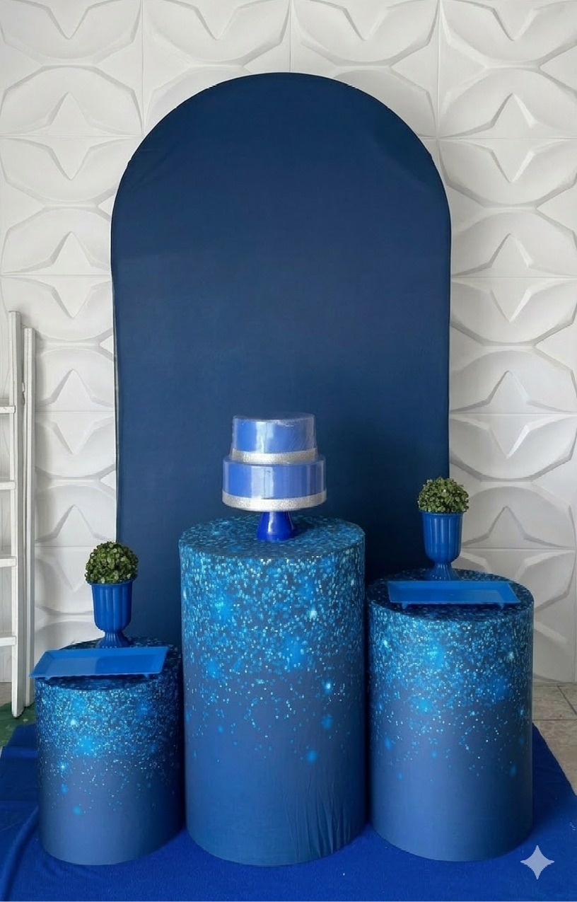 Romano Azul Escuro  - GabiSantosDecor