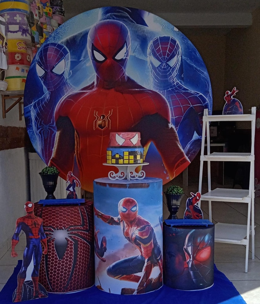 Homem Aranha 3 Prata - GabiSantosDecor