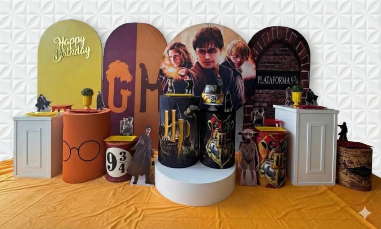 Composição Harry Potter - GabiSantosDecor