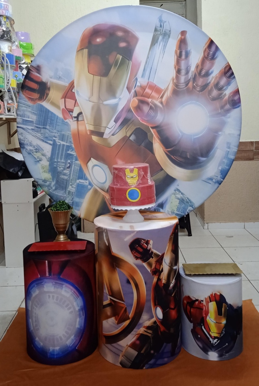 Homem de Ferro Bronze  - GabiSantosDecor