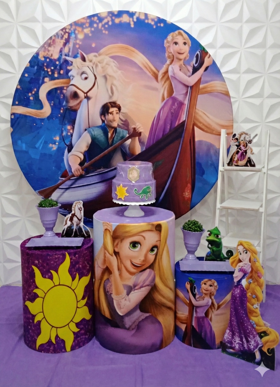 Rapunzel Prata  - GabiSantosDecor