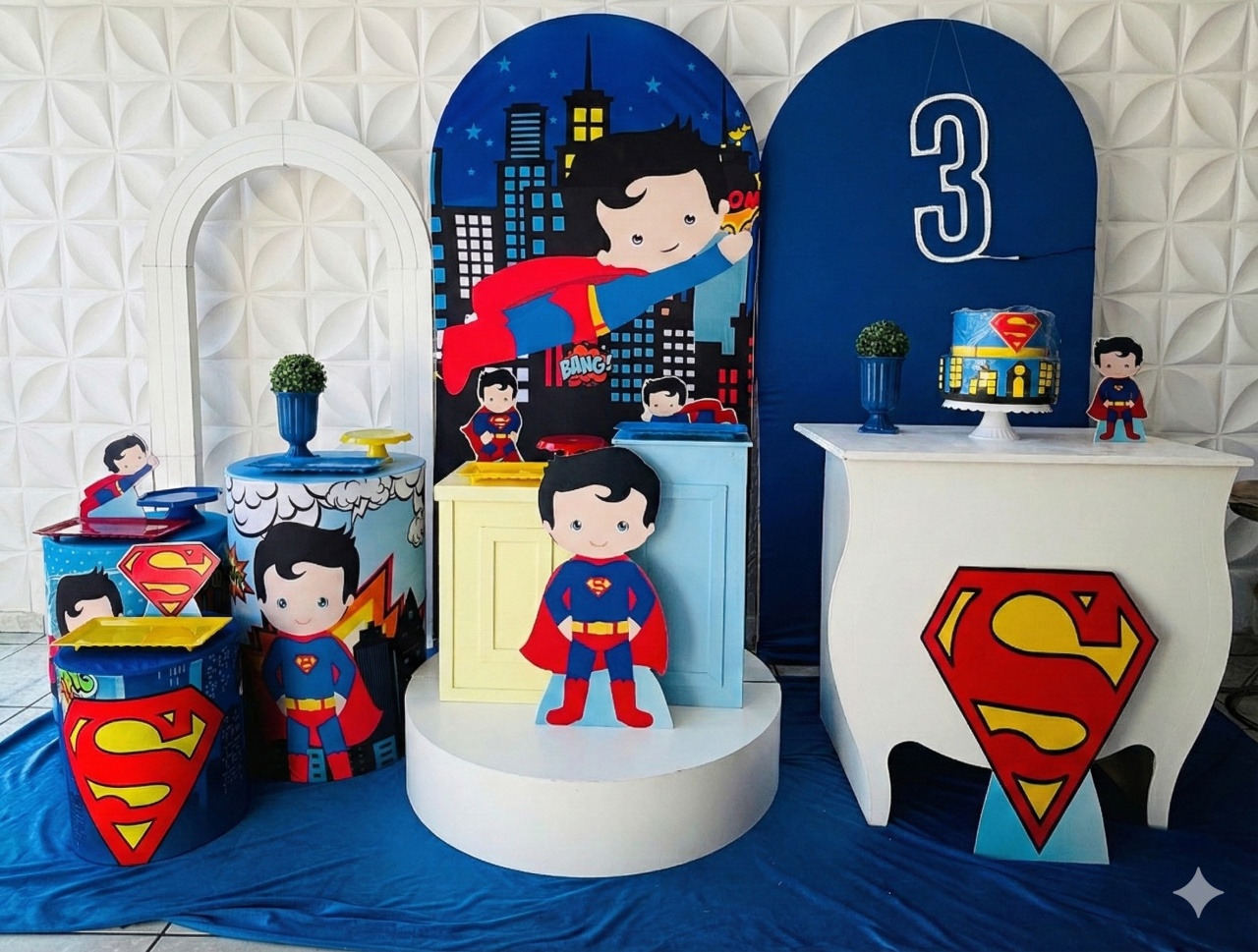 Composição superman baby 