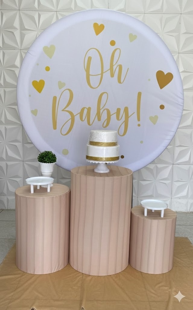 Oh Baby Bege Peq - GabiSantosDecor