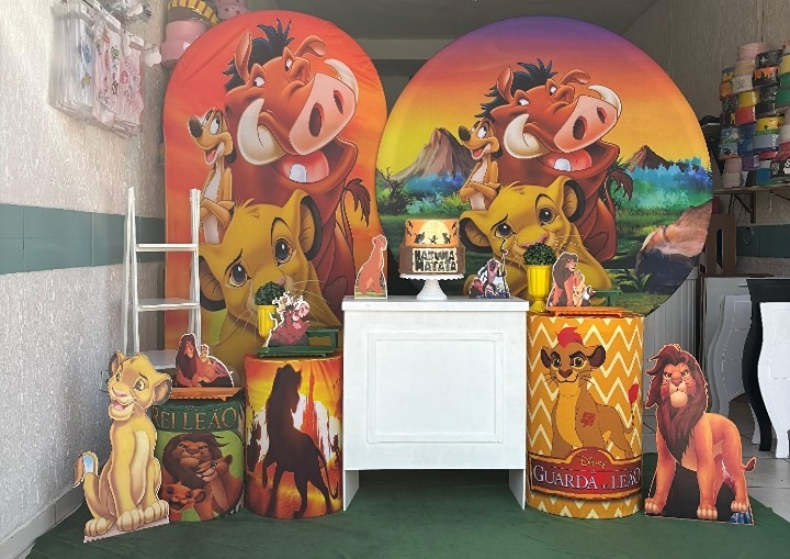 Rei Leão Luxo  - GabiSantosDecor