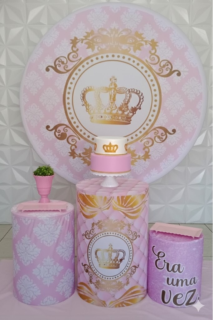Realeza Rosa Bronze  - GabiSantosDecor