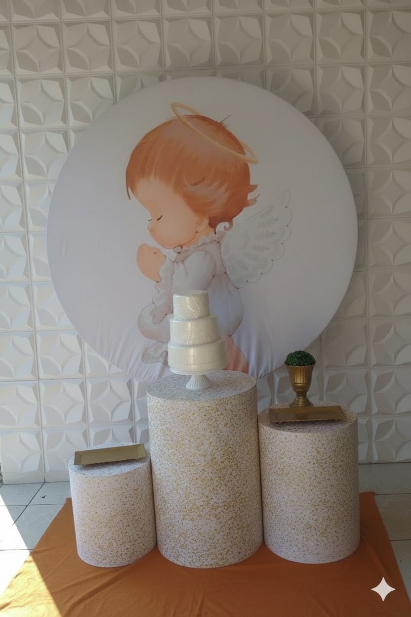 Batizado Bronze  - GabiSantosDecor