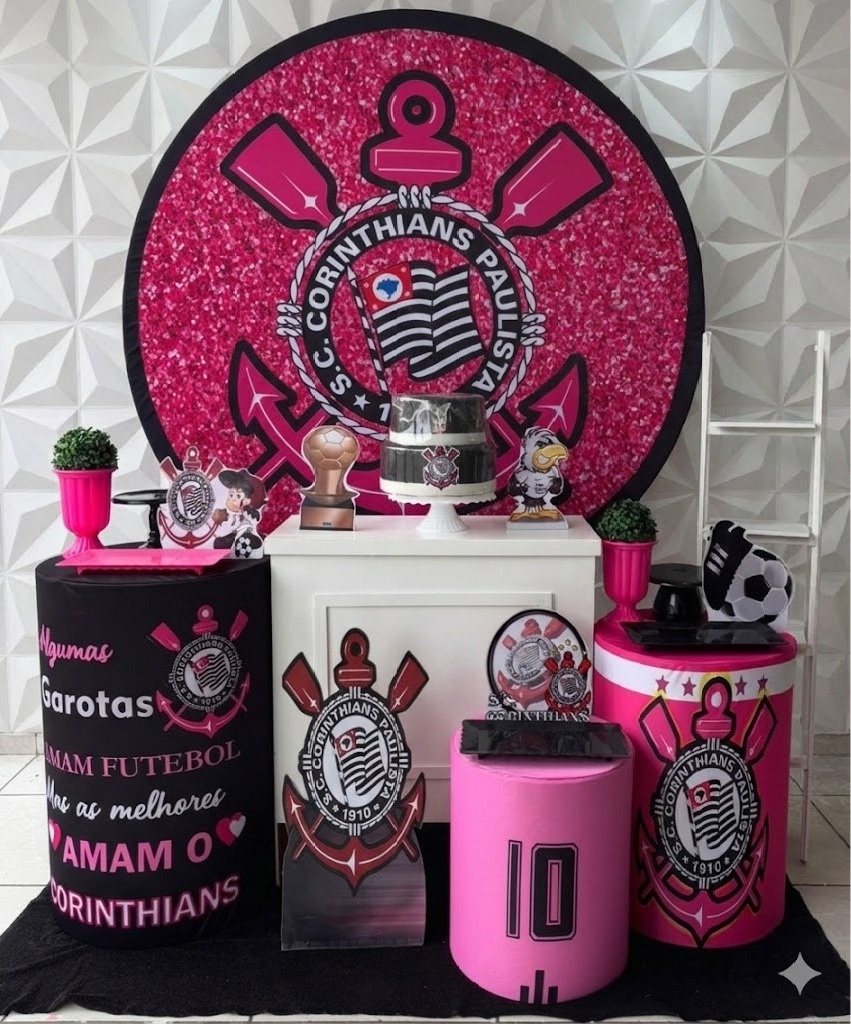 Corinthians Rosa Ouro - GabiSantosDecor