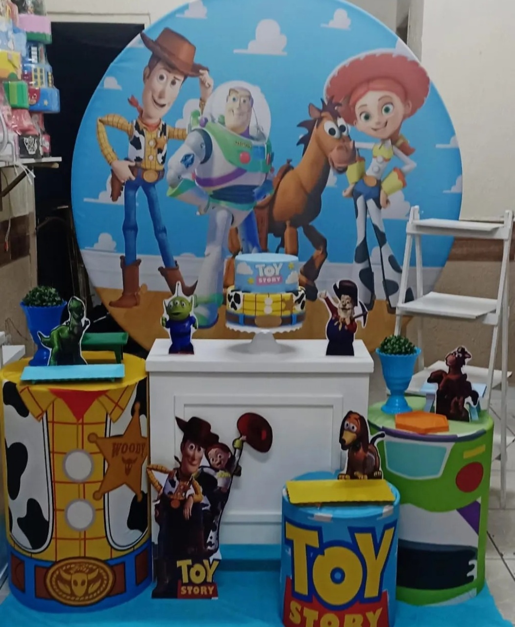 Toy Story Ouro - GabiSantosDecor