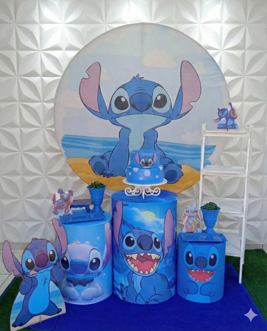Stitch Prata  - GabiSantosDecor