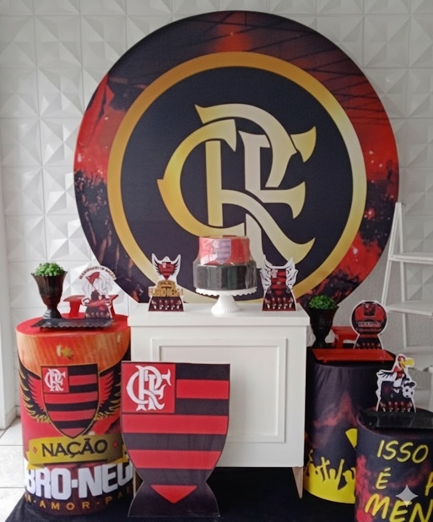 Flamengo Ouro - GabiSantosDecor