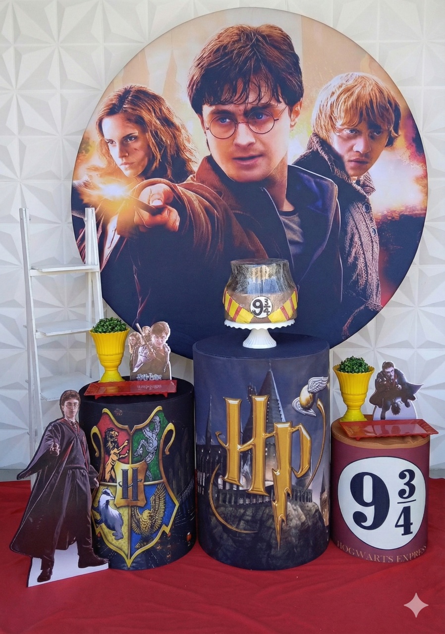 Harry Potter Prata - GabiSantosDecor