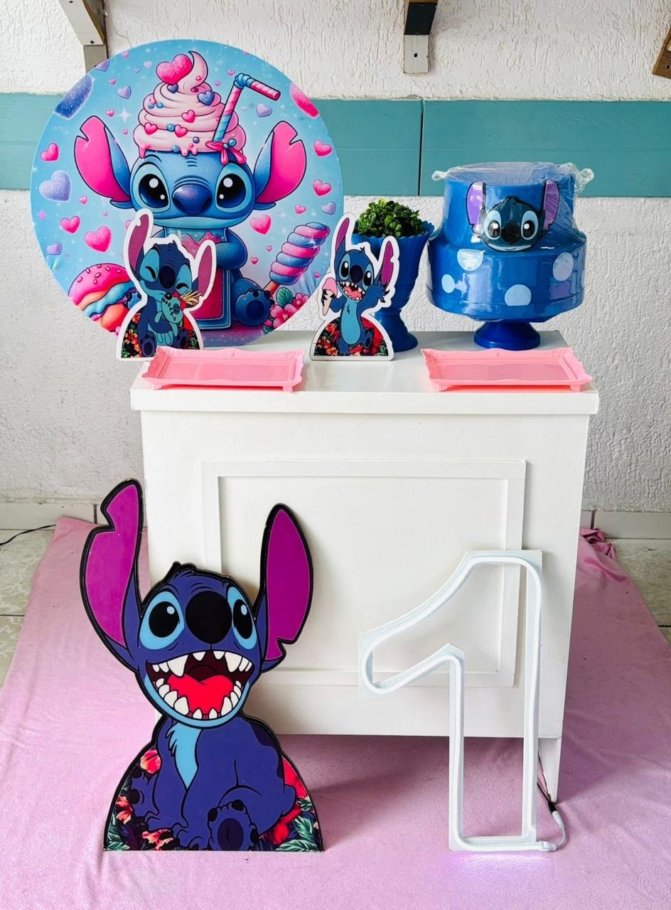 Kit Mesa Stitch Doce Luxo - GabiSantosDecor