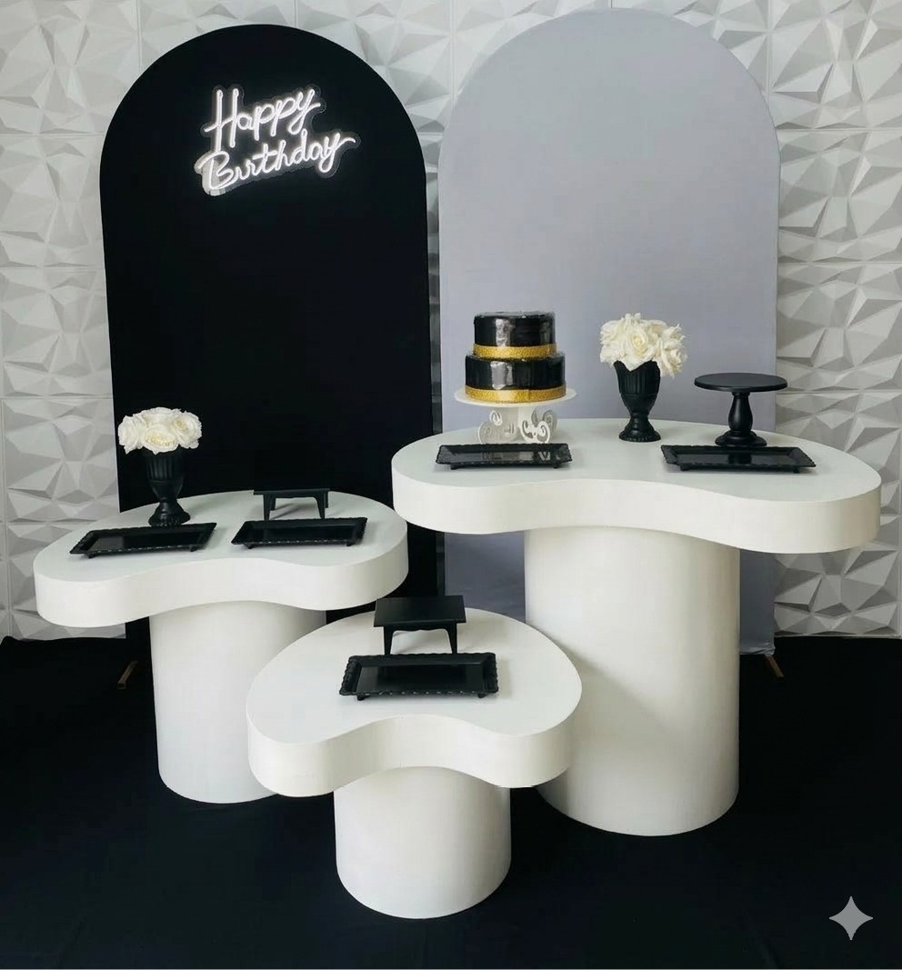 Kit Orgânico Preto  - GabiSantosDecor
