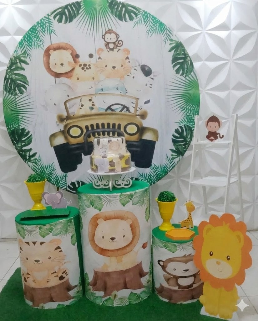 Safari 2 Prata  - GabiSantosDecor