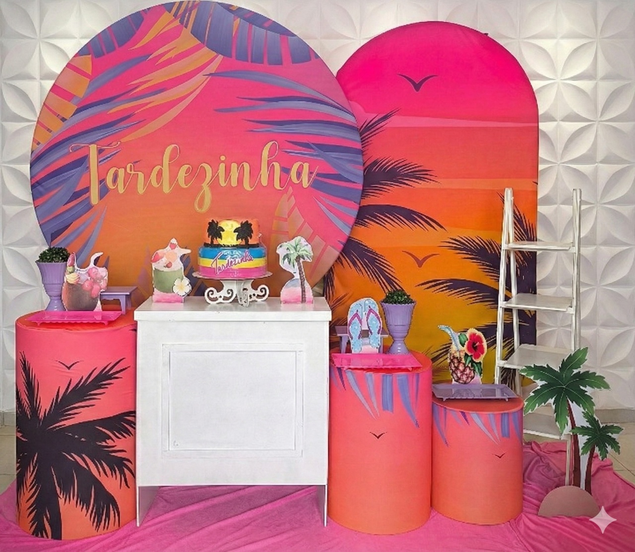Tardezinha Lilás Luxo  - GabiSantosDecor