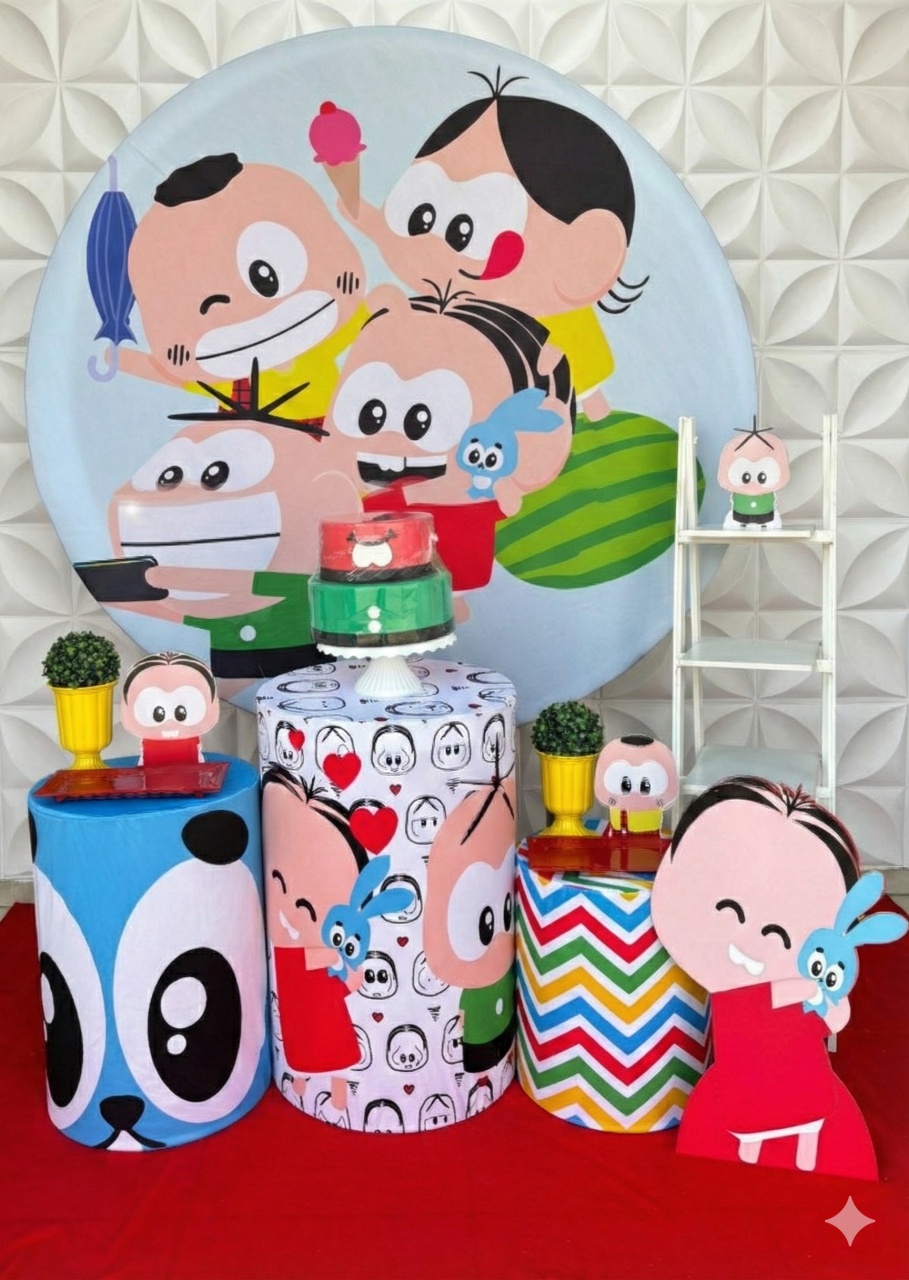 Turma da Monica Toy Prata - GabiSantosDecor