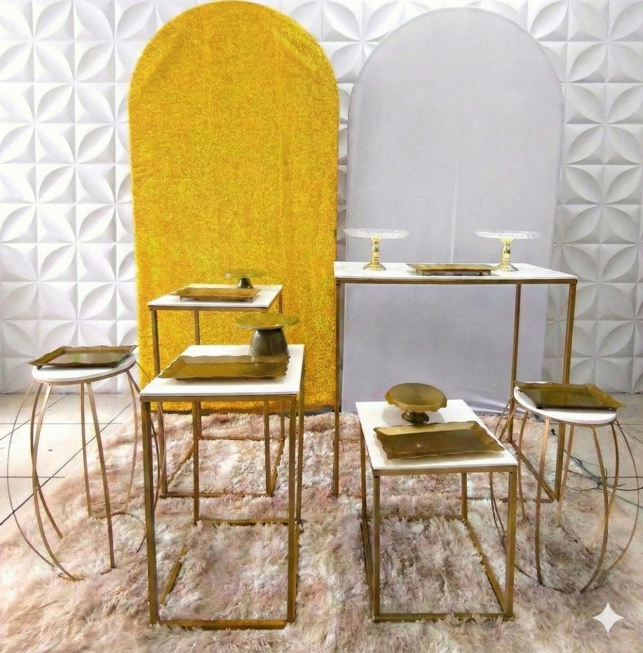 Branco Dourado  - GabiSantosDecor